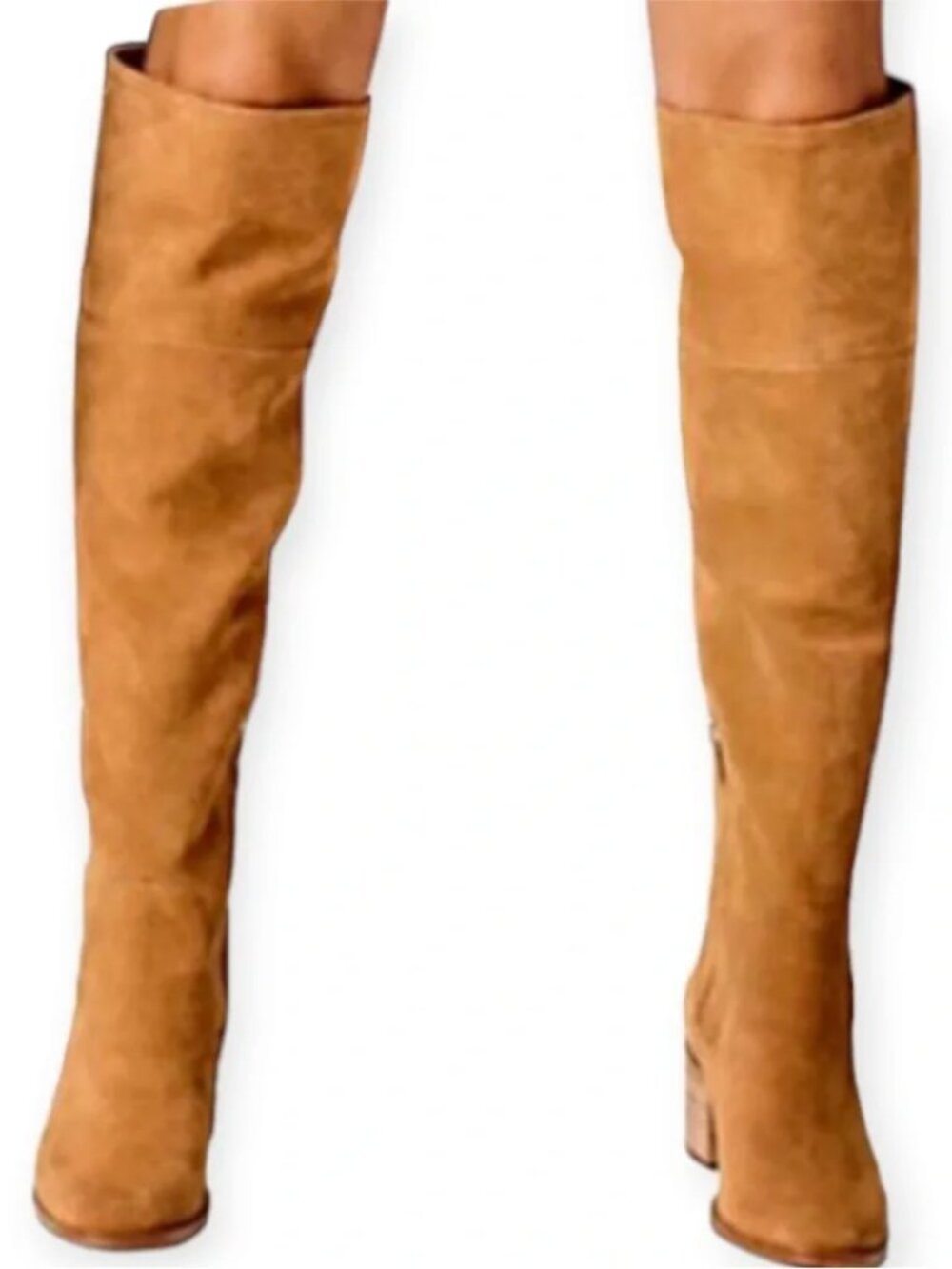 Marc Fisher Suede Epic Over the Knee Heeled Boots - 7
